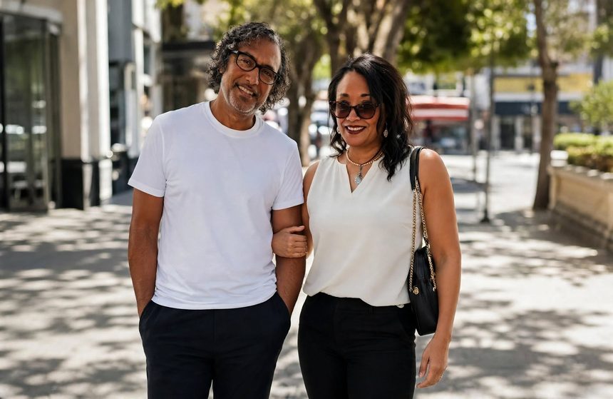 who is david olusoga wife